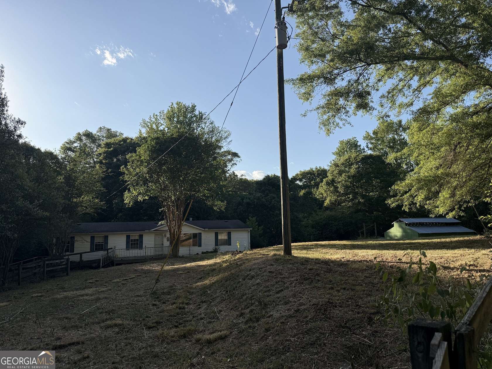 12.5 Acres of Land with Home for Sale in Martin, Georgia