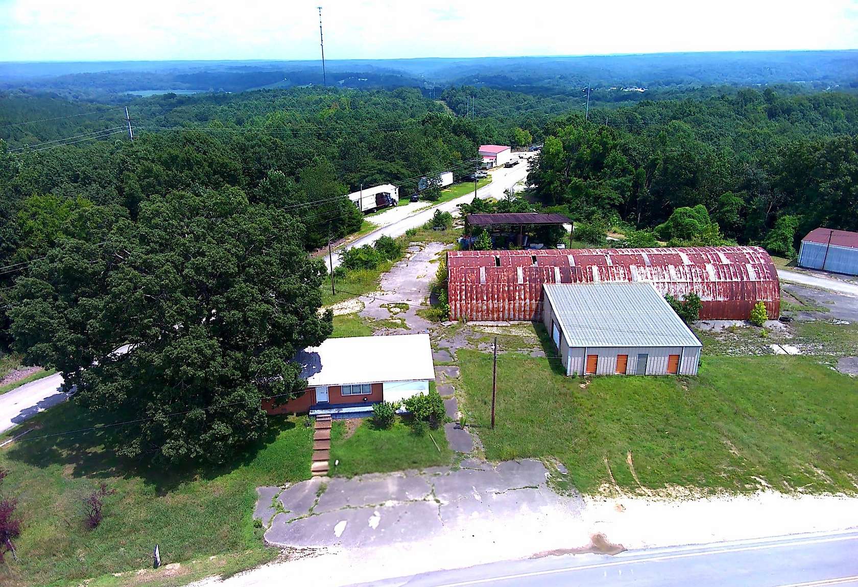 3.7 Acres of Land with Home for Sale in Linden, Tennessee