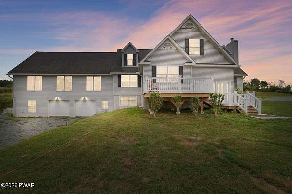 29 Acres of Land with Home for Sale in Beach Lake, Pennsylvania