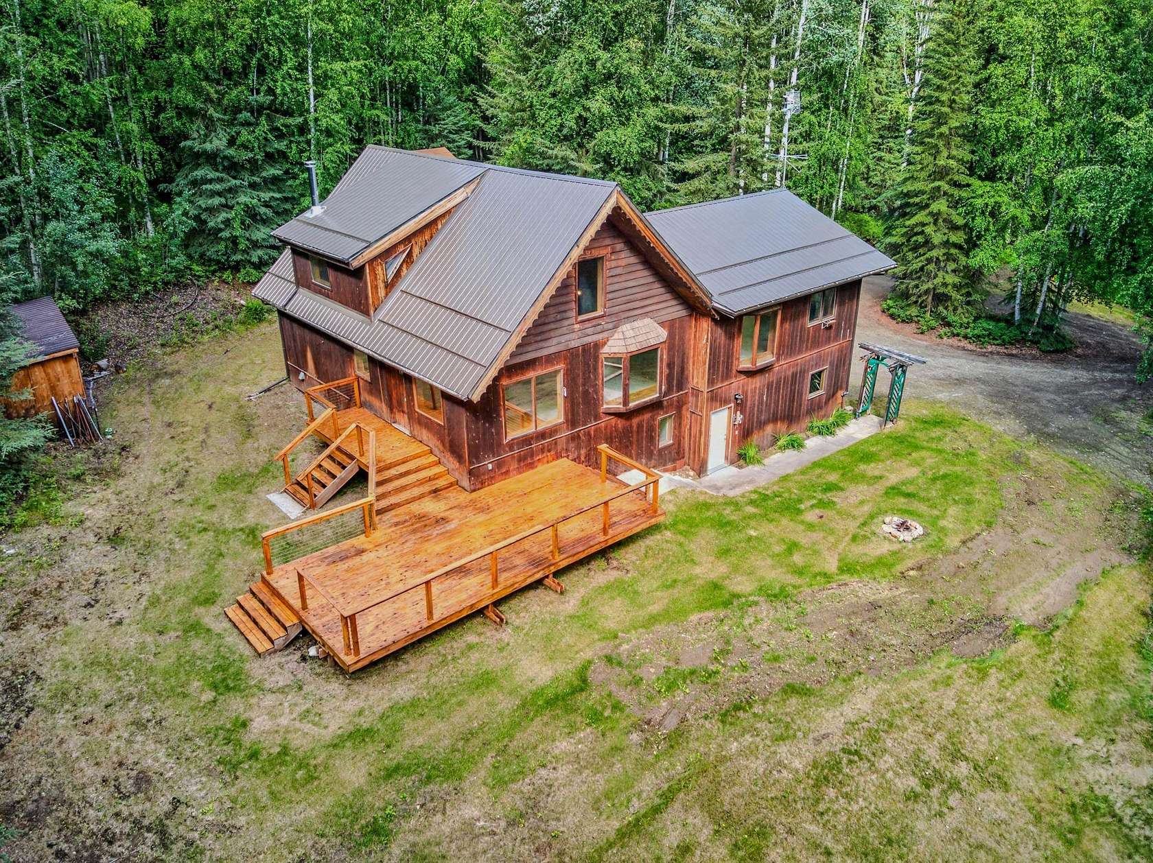 2.23 Acres of Land with Home for Sale in Fairbanks, Alaska