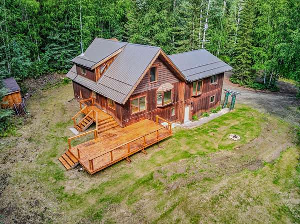 2.23 Acres of Land with Home for Sale in Fairbanks, Alaska