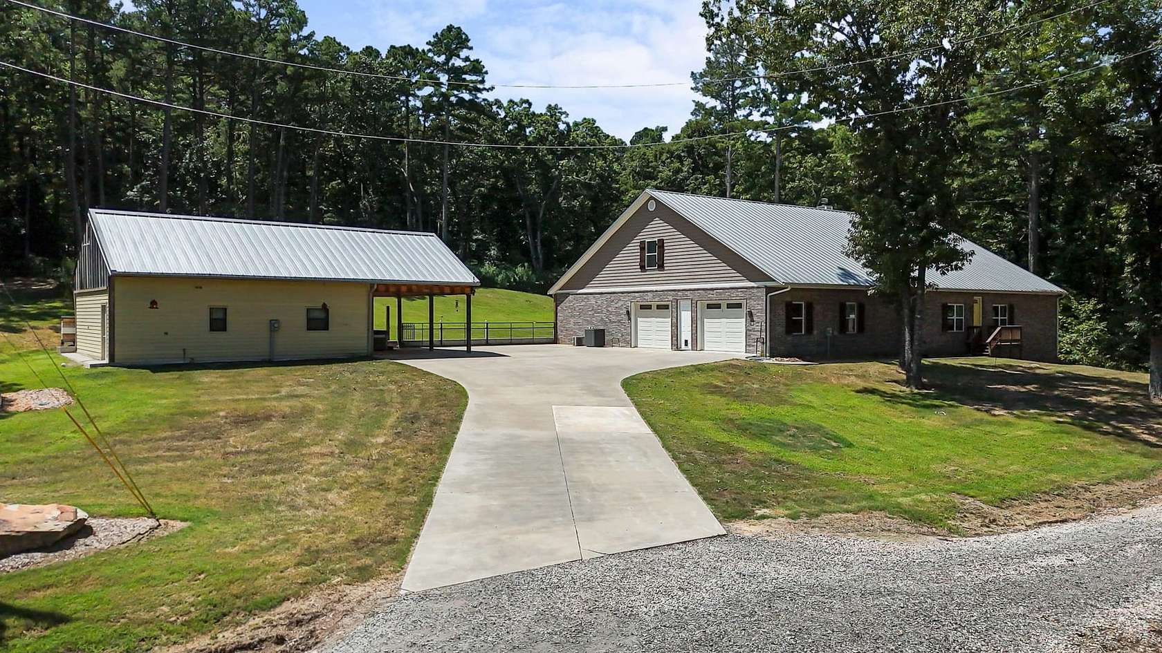 131 Acres of Land with Home for Sale in Charleston, Arkansas
