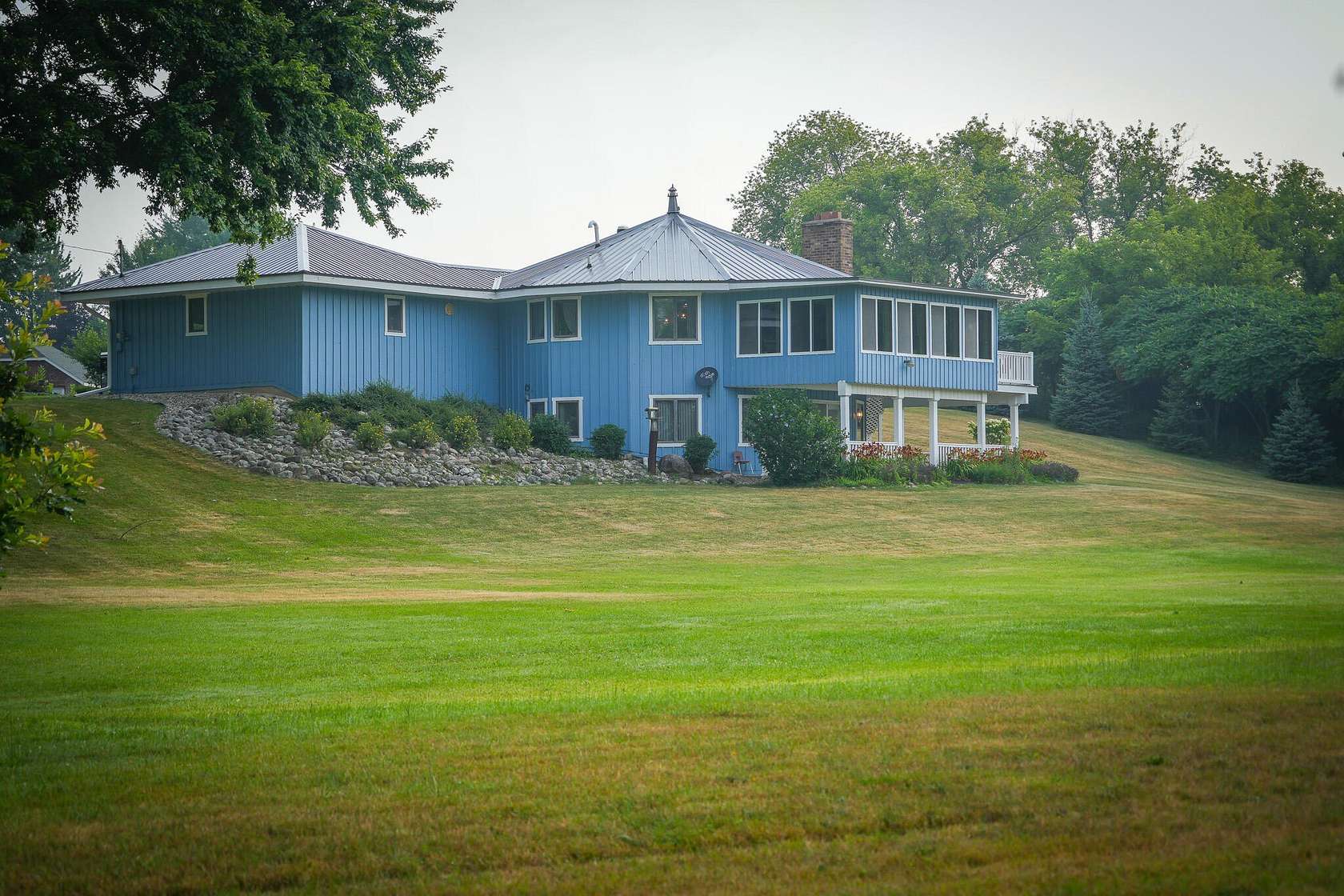 2.45 Acres of Land with Home for Sale in Fremont, Michigan