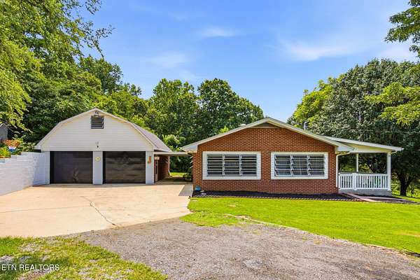 6.68 Acres of Land with Home for Sale in Greeneville, Tennessee
