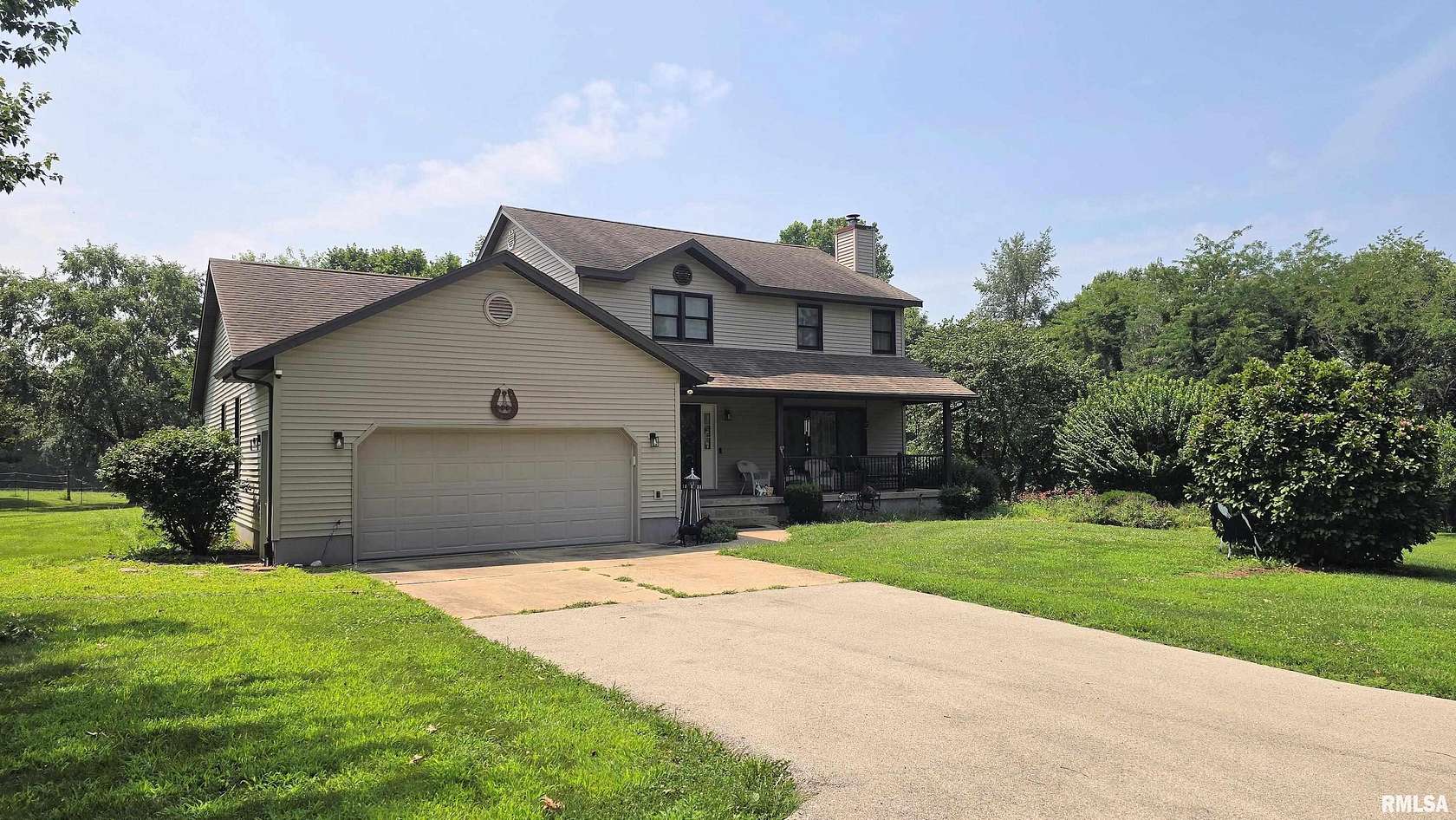 5.1 Acres of Land with Home for Sale in Pleasant Plains, Illinois