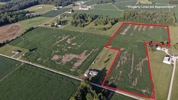 14.5 Acres of Land for Sale in Adams Township, Indiana