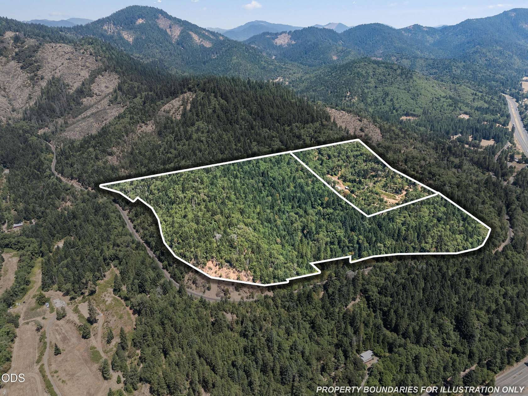 59.2 Acres of Recreational & Residential Land for Sale in Wolf Creek, Oregon