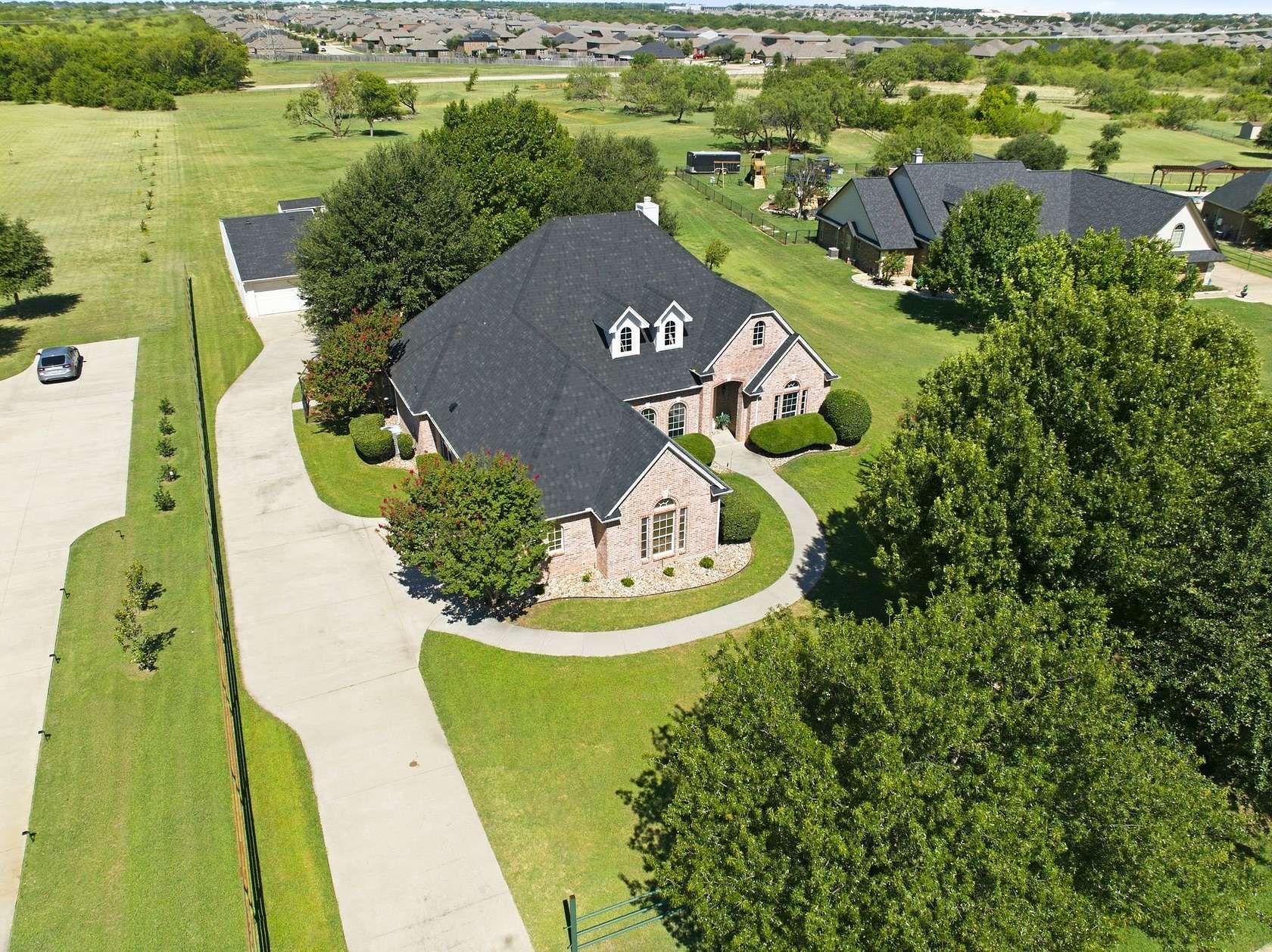 2.4 Acres of Land with Home for Sale in Crowley, Texas