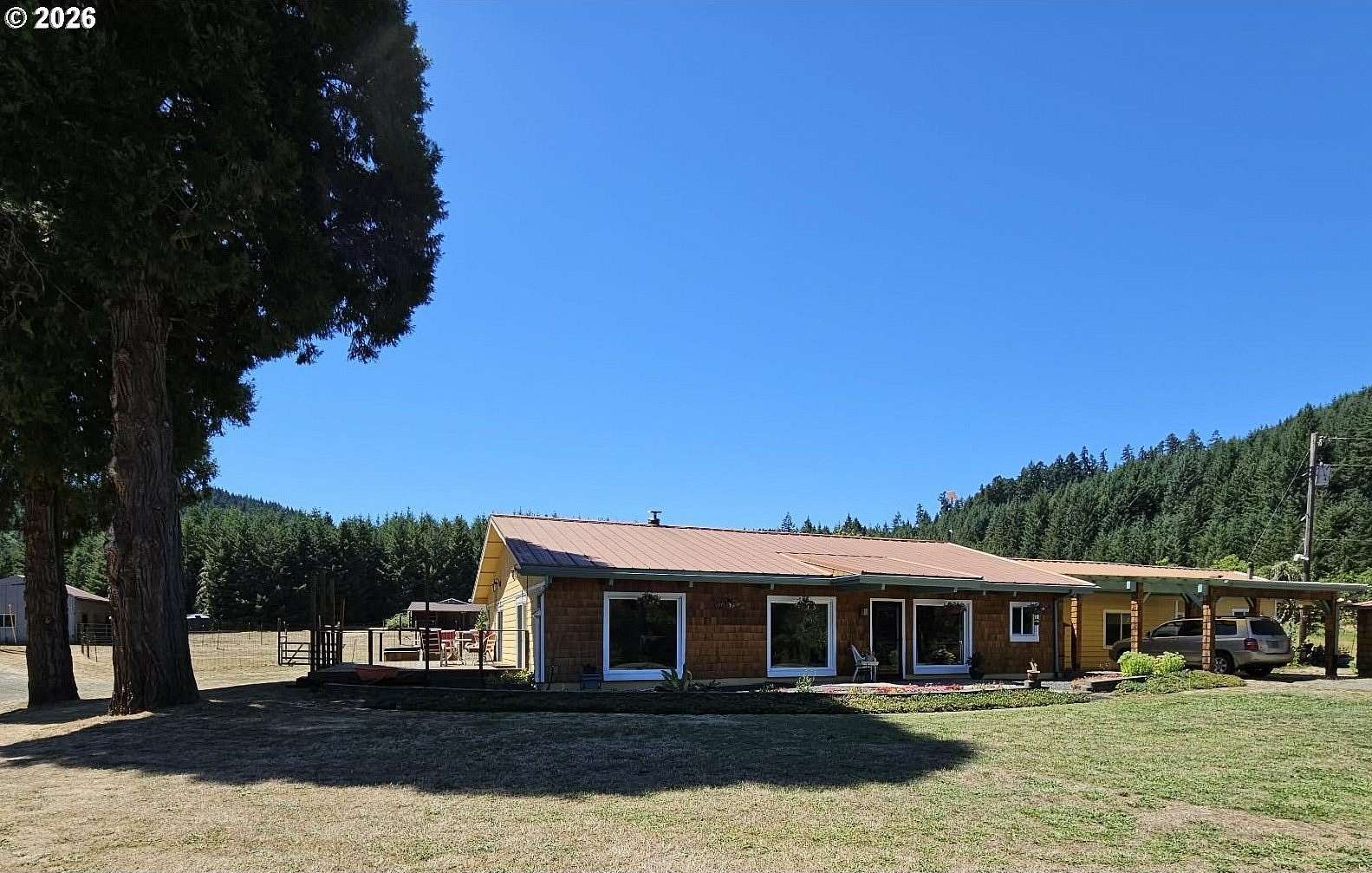 33.2 Acres of Land with Home for Sale in Eugene, Oregon