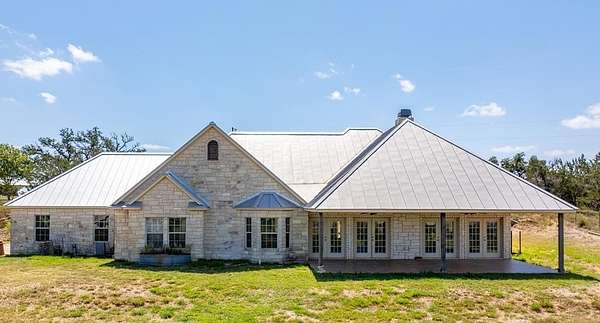 101 Acres of Agricultural Land with Home for Sale in Stonewall, Texas