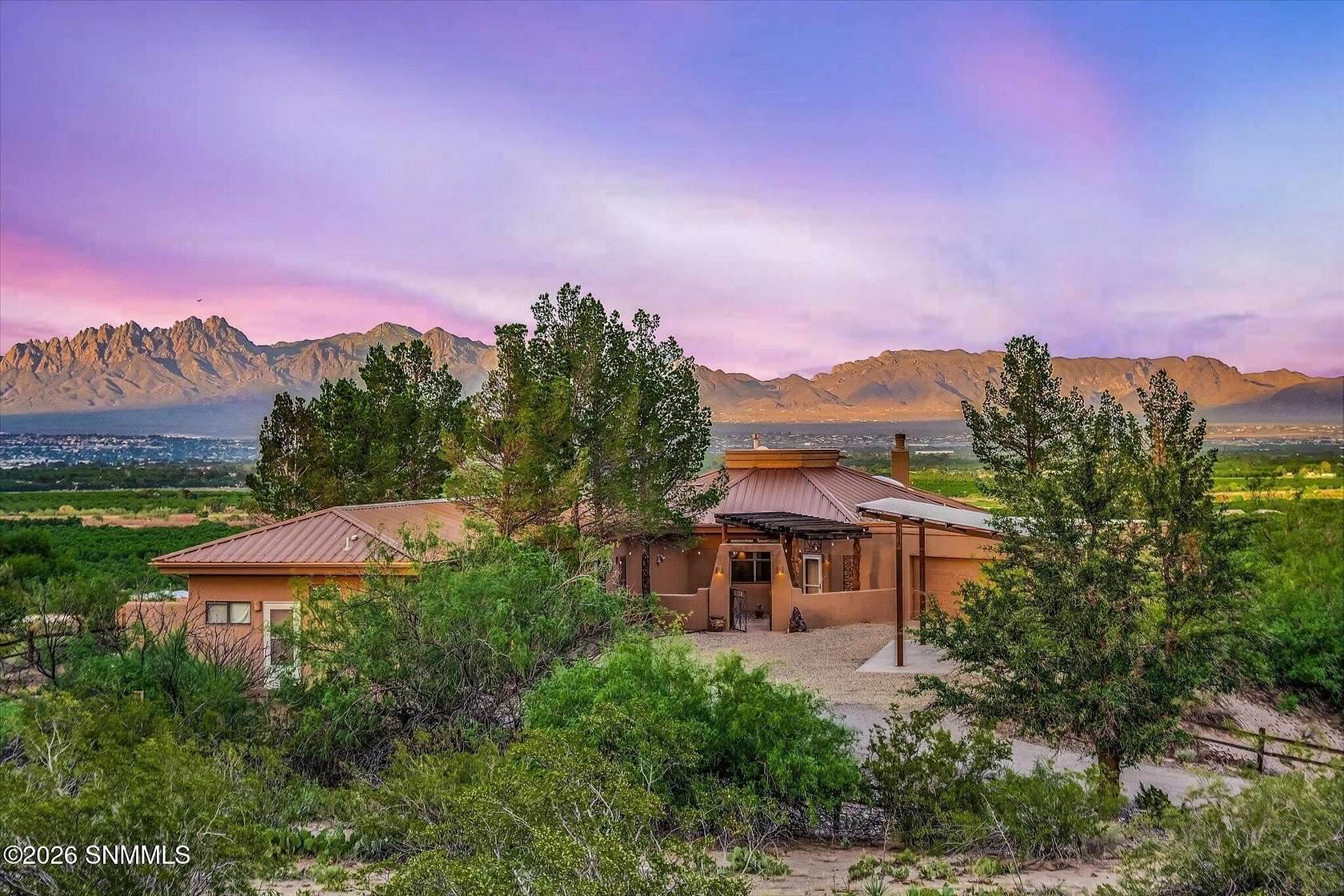 4.25 Acres of Land with Home for Sale in Las Cruces, New Mexico