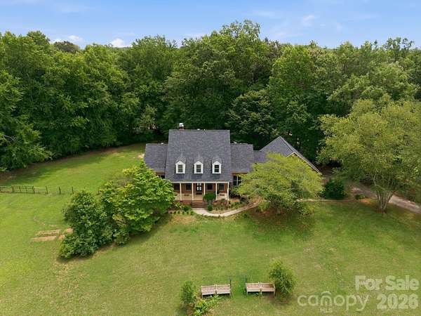 7.9 Acres of Land with Home for Sale in Salisbury, North Carolina