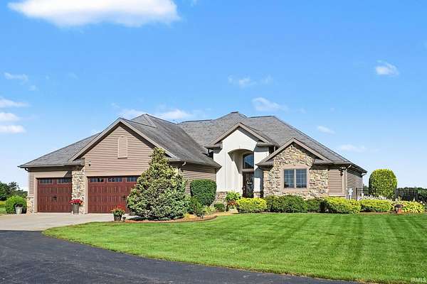 2.56 Acres of Land with Home for Sale in Goshen, Indiana