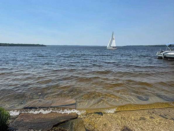 40 Acres of Recreational Land with Home for Sale in Carp Lake, Michigan