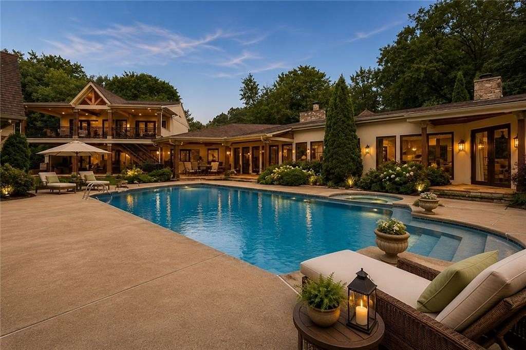 6.52 Acres of Land with Home for Sale in Milton, Georgia