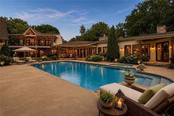 6.52 Acres of Land with Home for Sale in Milton, Georgia