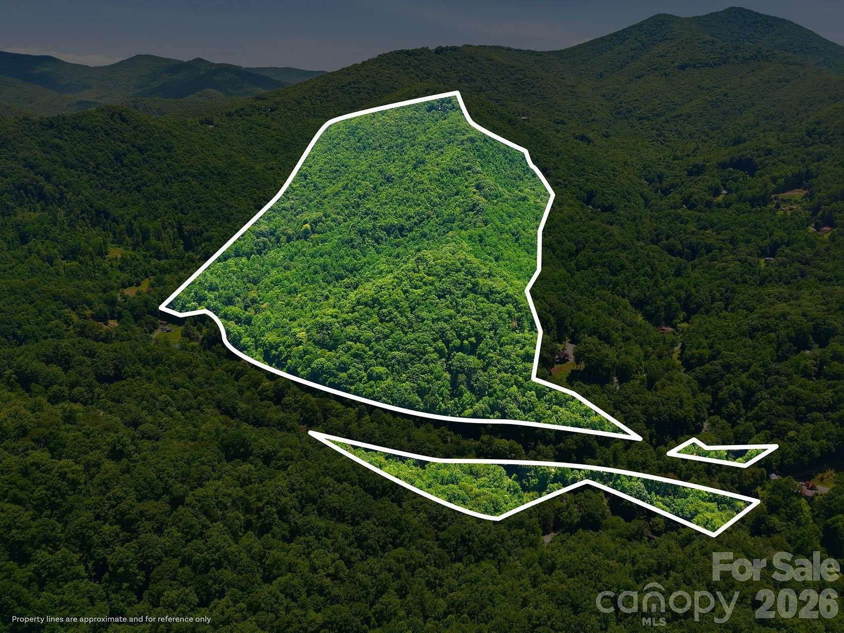 44.3 Acres of Recreational Land with Home for Sale in Sylva, North Carolina