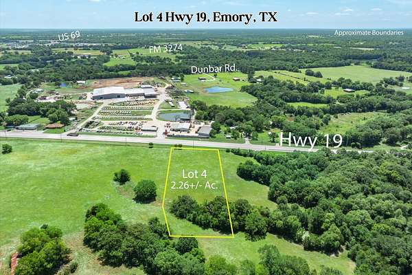 2.26 Acres of Mixed-Use Land for Sale in Emory, Texas