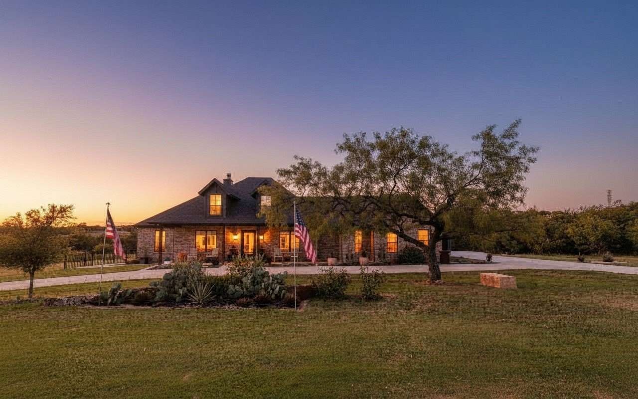 4 Acres of Land with Home for Sale in Graford, Texas