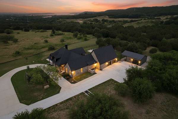4 Acres of Land with Home for Sale in Graford, Texas
