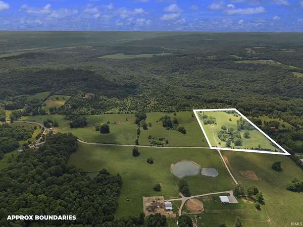 13.8 Acres of Land for Sale in Laconia, Indiana