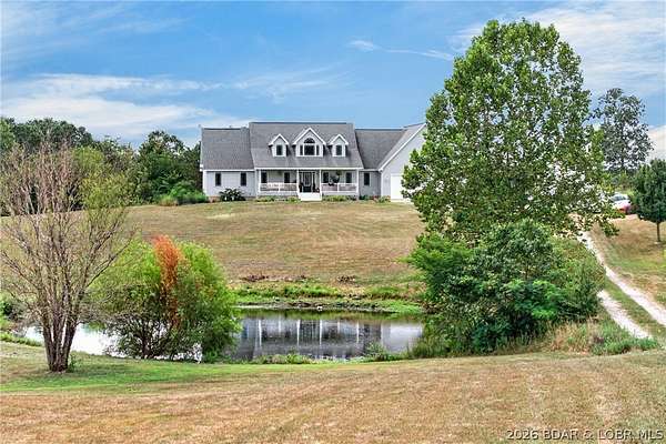10 Acres of Recreational Land with Home for Sale in Stoutland, Missouri