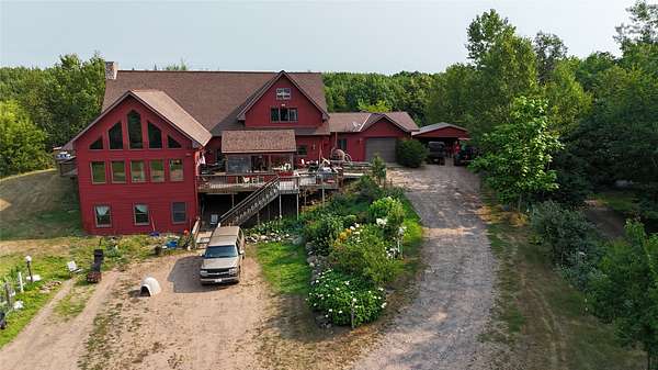99.7 Acres of Land with Home for Sale in Siren, Wisconsin