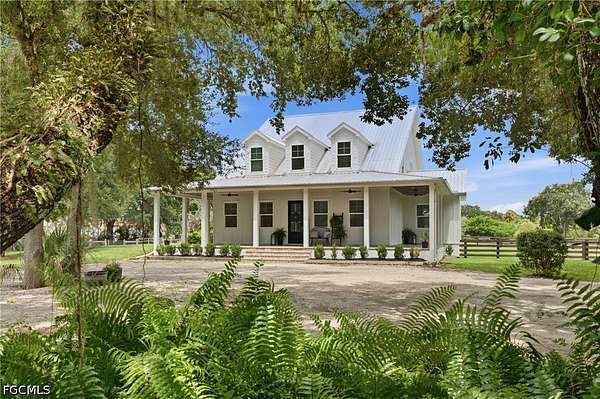 5.26 Acres of Land with Home for Sale in Alva, Florida