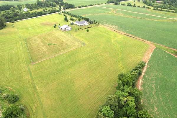 9.27 Acres of Land with Home for Sale in Zanesfield, Ohio