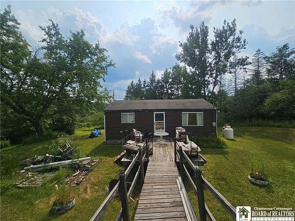 6.9 Acres of Land with Home for Sale in Franklinville, New York