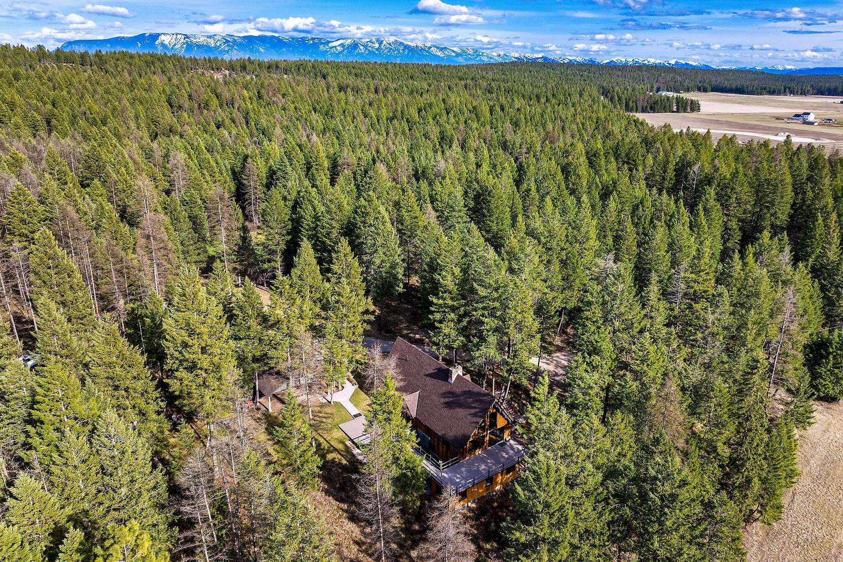 28.4 Acres of Land with Home for Sale in Whitefish, Montana