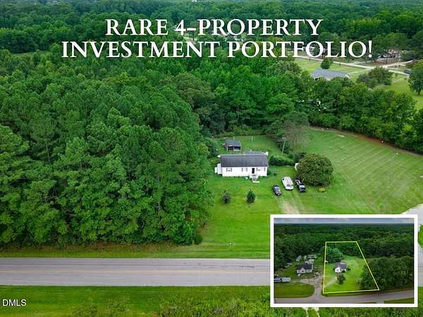 7.83 Acres of Land with Home for Sale in Princeton, North Carolina