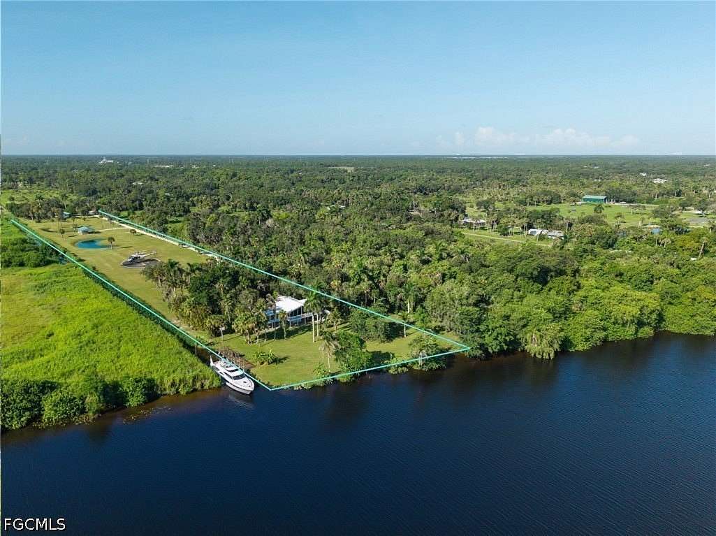 5.69 Acres of Land with Home for Sale in Alva, Florida