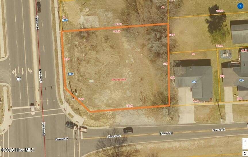 0.46 Acres of Commercial Land for Sale in Goldsboro, North Carolina