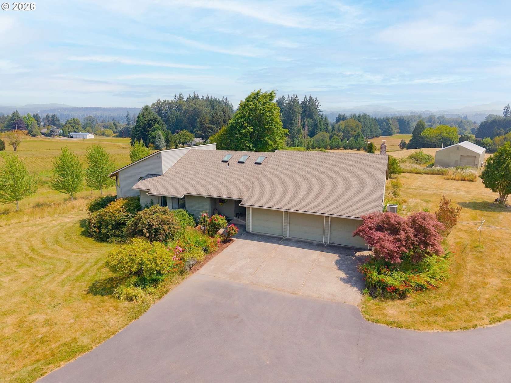 6.66 Acres of Land with Home for Sale in Ridgefield, Washington