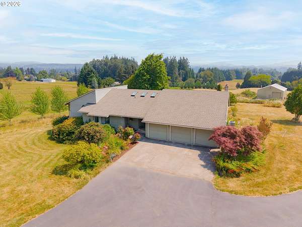 6.66 Acres of Land with Home for Sale in Ridgefield, Washington