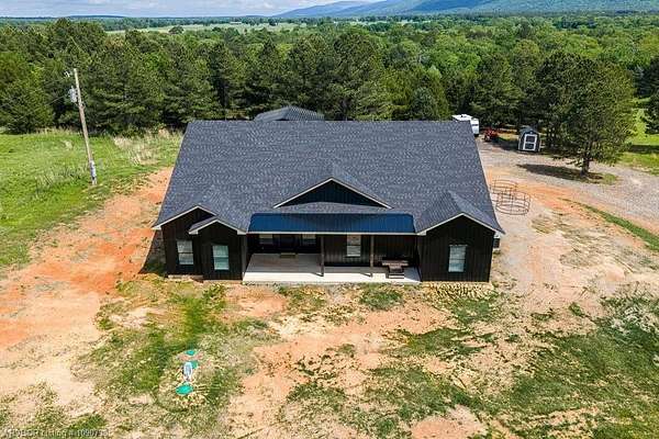 10 Acres of Land with Home for Sale in Poteau, Oklahoma