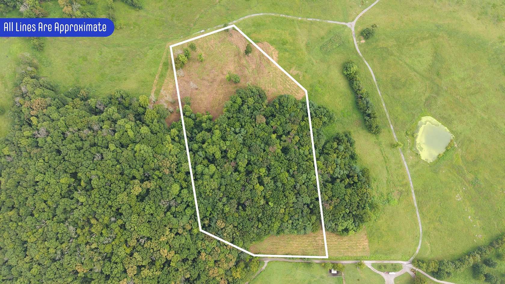 13.3 Acres of Land for Sale in Watertown, Tennessee