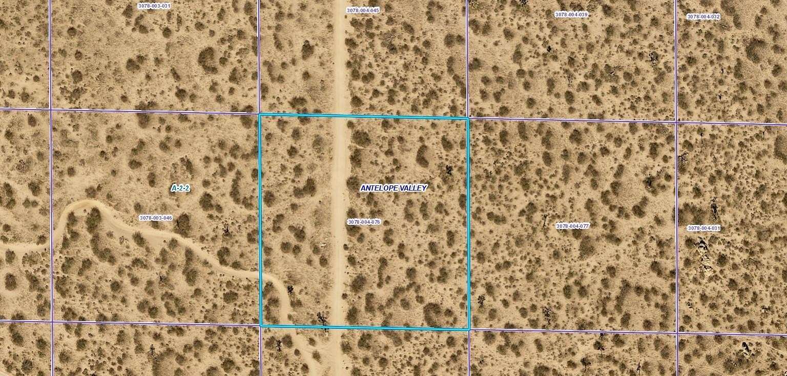 2.5 Acres of Land for Sale in Palmdale, California