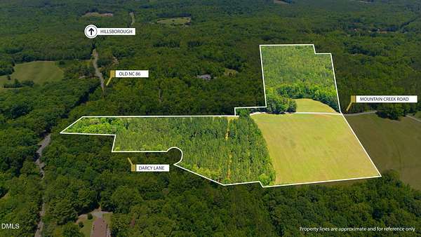 39.3 Acres of Land for Sale in Chapel Hill, North Carolina