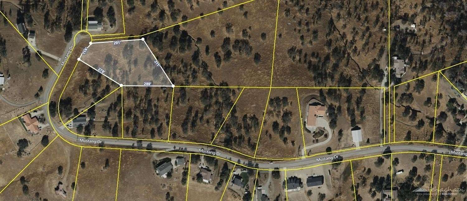2 Acres of Residential Land for Sale in Tehachapi, California