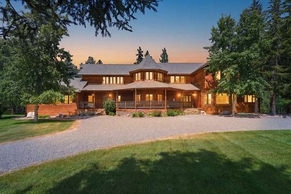 355 Acres of Land with Home for Sale in Helmville, Montana