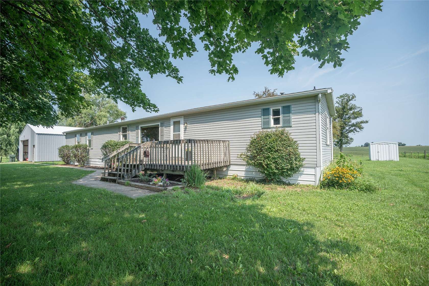 3 Acres of Land with Home for Sale in Winterset, Iowa