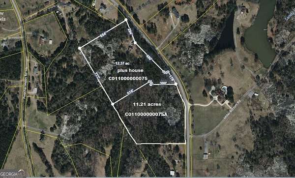 11.2 Acres of Recreational & Residential Land for Sale in Conyers, Georgia