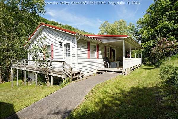 22 Acres of Recreational Land with Home for Sale in Duck, West Virginia