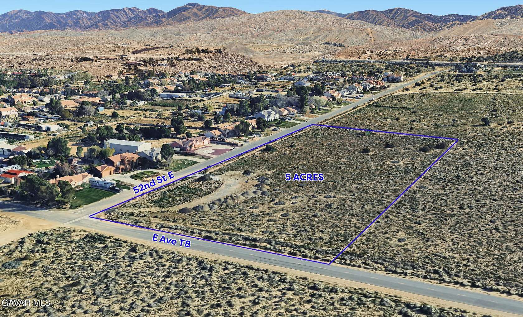 5 Acres of Land for Sale in Palmdale, California