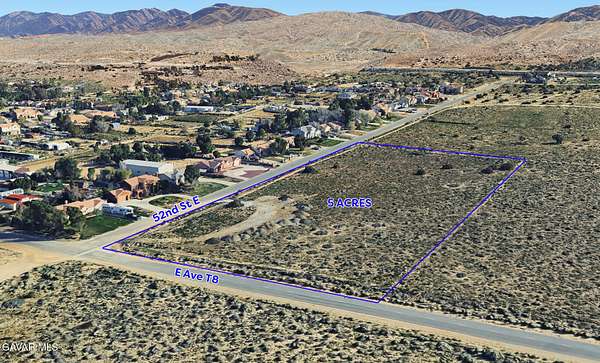5 Acres of Land for Sale in Palmdale, California