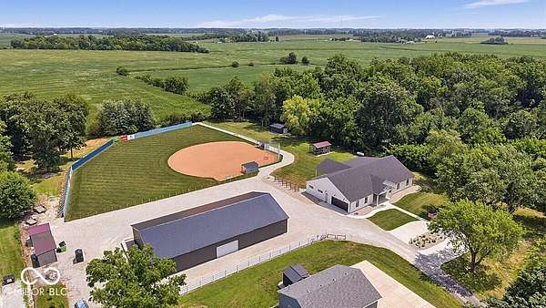 4.89 Acres of Land with Home for Sale in Lebanon, Indiana