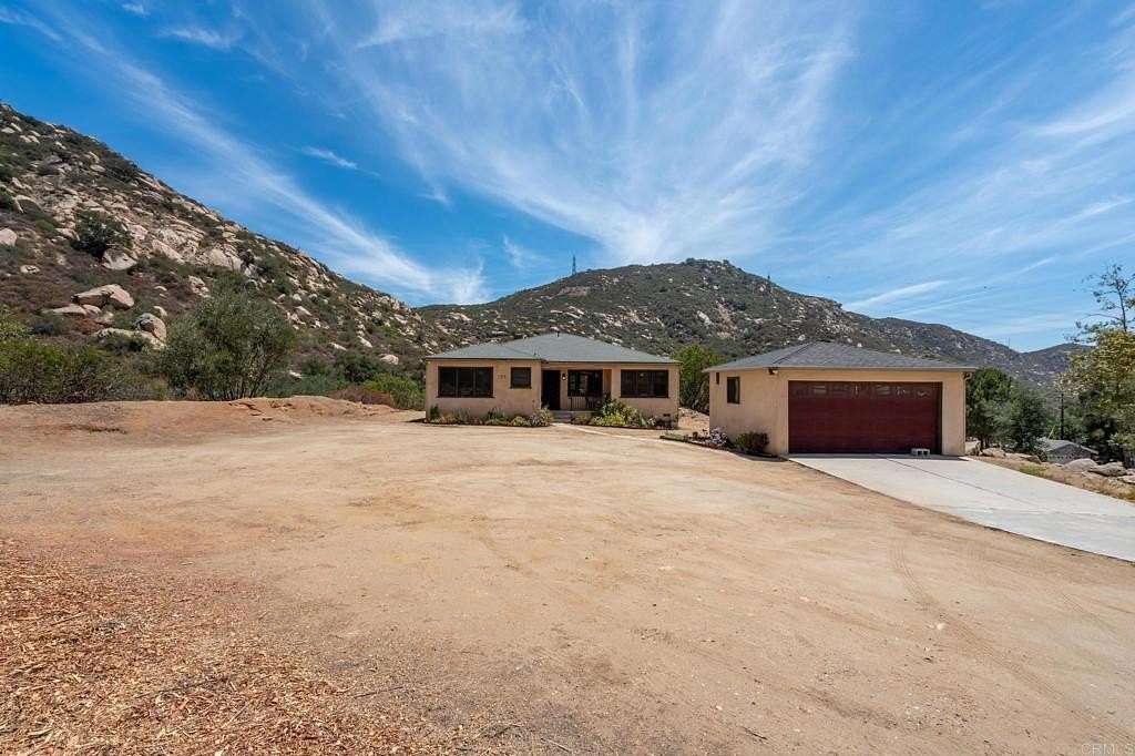 7.85 Acres of Land with Home for Sale in Lakeside, California