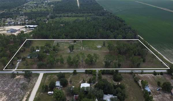 10 Acres of Land with Home for Sale in Williston, Florida